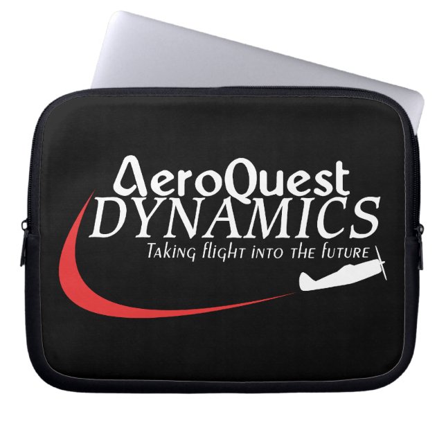 Dixie Stenberg AeroQuest Dynamics-laptophoes Laptop Sleeve (Voorkant)