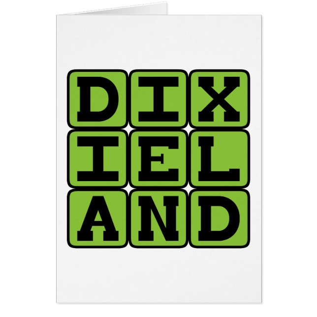 Dixieland, Genre musical (Devant)