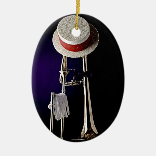 Dixieland Trombone Ornament (Voorkant)