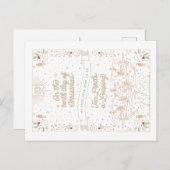 DIXIÈME JOUR DE NOËL / Carte de Noël (Devant / Derrière)