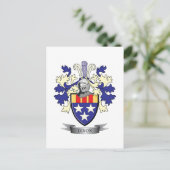 Dixon Family Crest Coat of Arms Briefkaart (Staand voorkant)