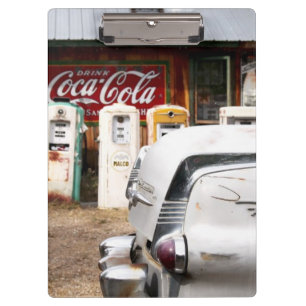 Dixon, New Mexico, Verenigde Staten. Oldtimer Klembord