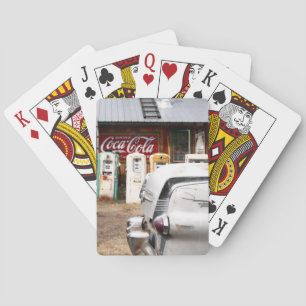 Dixon, New Mexico, Verenigde Staten. Oldtimer Pokerkaarten