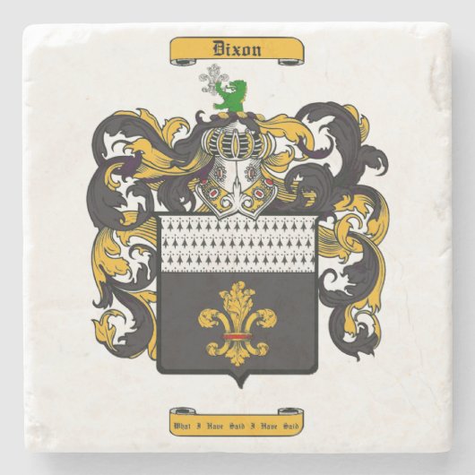 Dixon (Schots) Stenen Onderzetter (Voorkant)