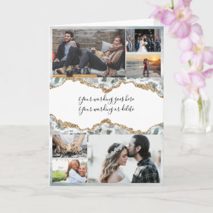 DIY 6 foto Relaties Romantische geode agaat marm Kaart