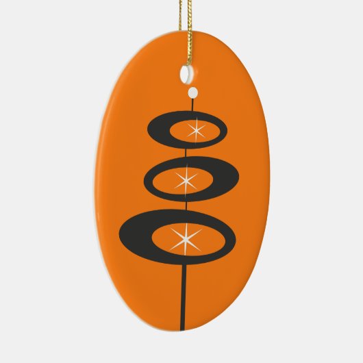 DIY - AANGEPASTE KLEUR - Moderne middeneeuw Keramisch Ornament (Rechts)