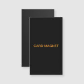  DIY Add Image Text Or Logo To Create Card Magnet  (Devant / Derrière)