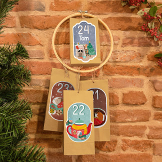 DIY Advent Kalender - Confy Christmas Sticker