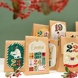 DIY Adventskalender - Kerstspeelgoed Sticker