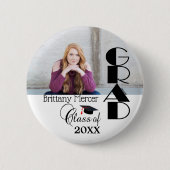 DIY Afstudeerder Fotoherinneringen Ronde Button 5,7 Cm (Voorkant)