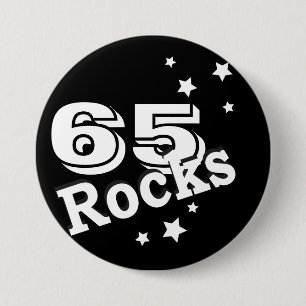 DIY Age Birthday Rocks Ronde Button 7,6 Cm