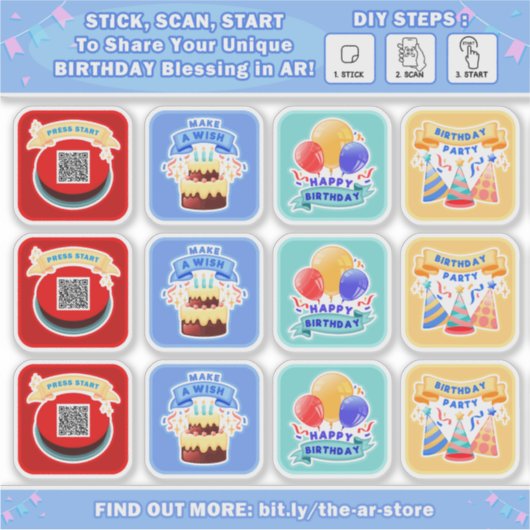 DIY-AR Story Sticker (Birthday) (Devant)