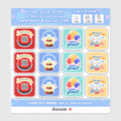DIY-AR Story Sticker (Birthday) (Feuille)