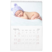 DIY baby aangepaste foto eerste jaar keepslag Kalender (Feb 2026)