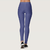 DIY BG Chevron ZigZag Stripe .5 2 Tone Leggings (Achterkant)