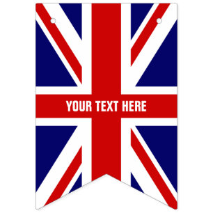 DIY Britse Unie Jack Flag Party Bunting Banner