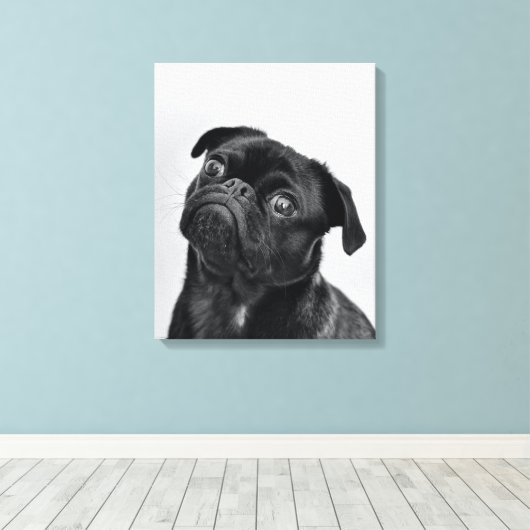 DIY Canvas Wall Art - Upload uw foto! (Insitu (Houten vloer))