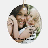 DIY - Car Mirror Ornament (2 segmenten) (Links)