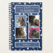 DIY Cat Photo Collage Personalized Planner (Voorkant)