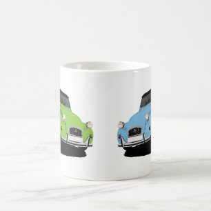 DIY Citroën 2CV (deux chevaux) - Koffiemok