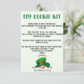 DIY COOKIE KIT INSTRUCTIES, ST PATRICKS DAY BEDANKKAART (Staand voorkant)