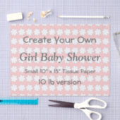 DIY Creëer Uw eigen BABY SHOWER Weefselpapier V07A Tissuepapier (Craft)