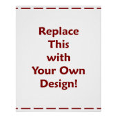 DIY Creëer Uw eigen persoonlijke aangepaste  Perfect Poster (Voorkant)