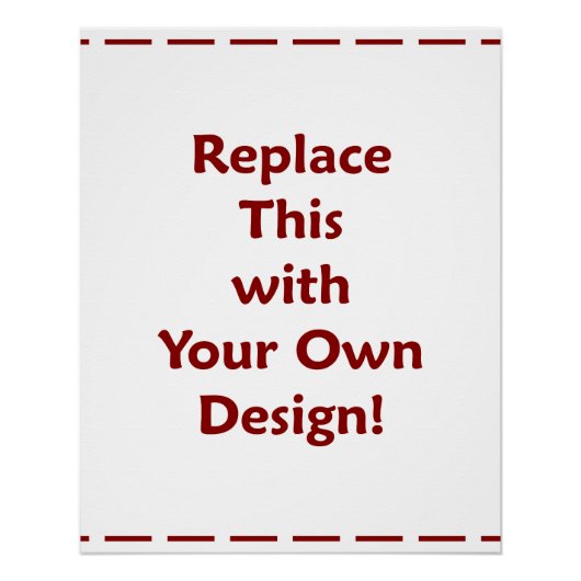DIY Creëer Uw eigen persoonlijke aangepaste  Perfect Poster (Voorkant)