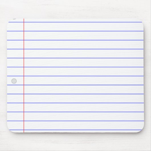 DIY CUSTOM NOTEBOOK PAPIER BLOCK MET THIN LINES MUISMAT (Voorkant)