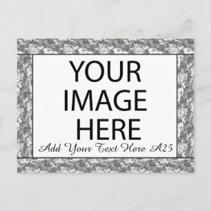 DIY Custom Photo Lijst U ontwerpt uw eigen A25 Briefkaart