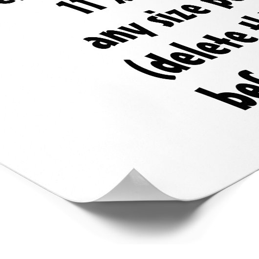 DIY Design Uw eigen Poster (Hoek)