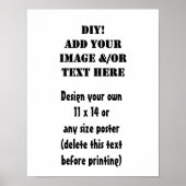 DIY Design Uw eigen Poster (Voorkant)