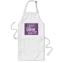 DIY DIVA Apron in Paars