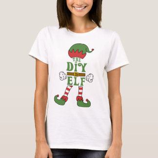 Diy Elf-kerstfamilie, bijpassende uitgangen T-shirt
