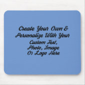 DIY elke kleur aangepaste Muismatten, gepersonalis Muismat (Voorkant)