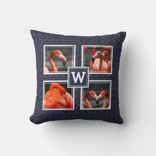 DIY Ewn Theme 4 Photo Collage Monogram Instagram Kussen