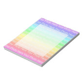 DIY-fotosjabloon Notitieblok (Gedraaid)