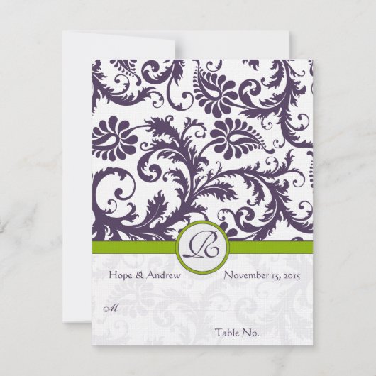 DIY Huwelijkskaart met Score en Vouw Tent Kaart (Achterkant)