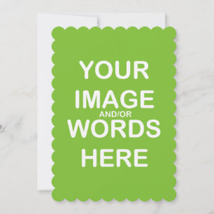 DIY - Invitaties / RSVP 5X7 gescand Kaart