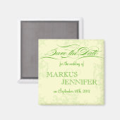 DIY Irish Wedding Save the Date Magnet Magneet (Voorkant / Achterkant)