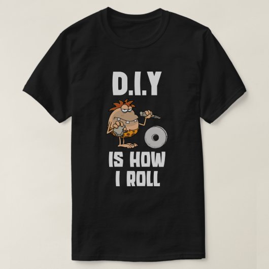 DIY is hoe ik loop T-shirt (Design voorkant)