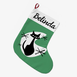 DIY Kerstkous - Atomic Age Cat Starburst Grote Kerstsok