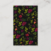 DIY-Ketting- en oorkaarthouder Visitekaartje (Achterkant)