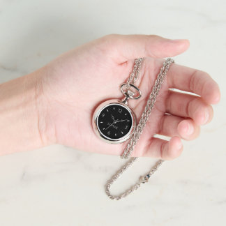 DIY Ketting horloge | Aangepaste tekst, naam, kleu