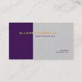 DIY kleuren+lettertypen visitekaartje (Achterkant)