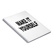 DIY Maak het zelf op uw eigen agenda Notitieboek (Rechterzijde)