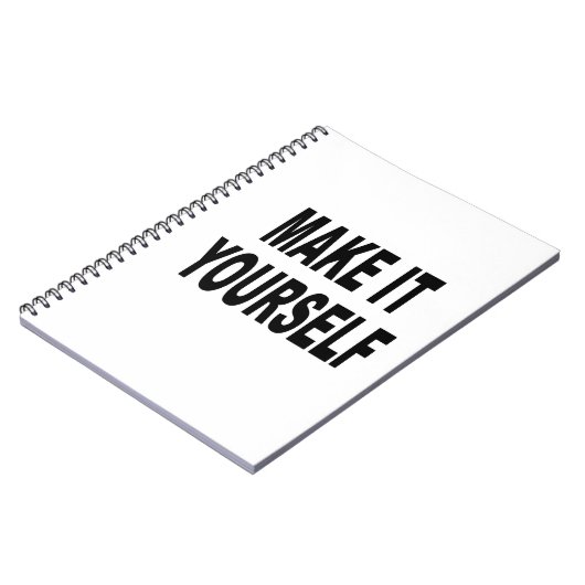 DIY Maak het zelf op uw eigen agenda Notitieboek (Linkerzijde)