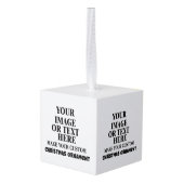 DIY, maak uw eigen persoonlijke kerstversiering Kubus Ornament (Achter hoekig)