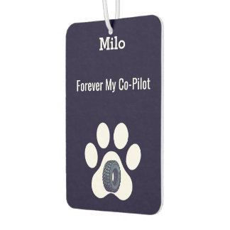 DIY Modern Cute Funny Pet Dog Dad Paw Minimalist  Luchtverfrisser