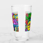 DIY MONSTRE HEUREUX CRITTER DOODLE Verre (Droite)